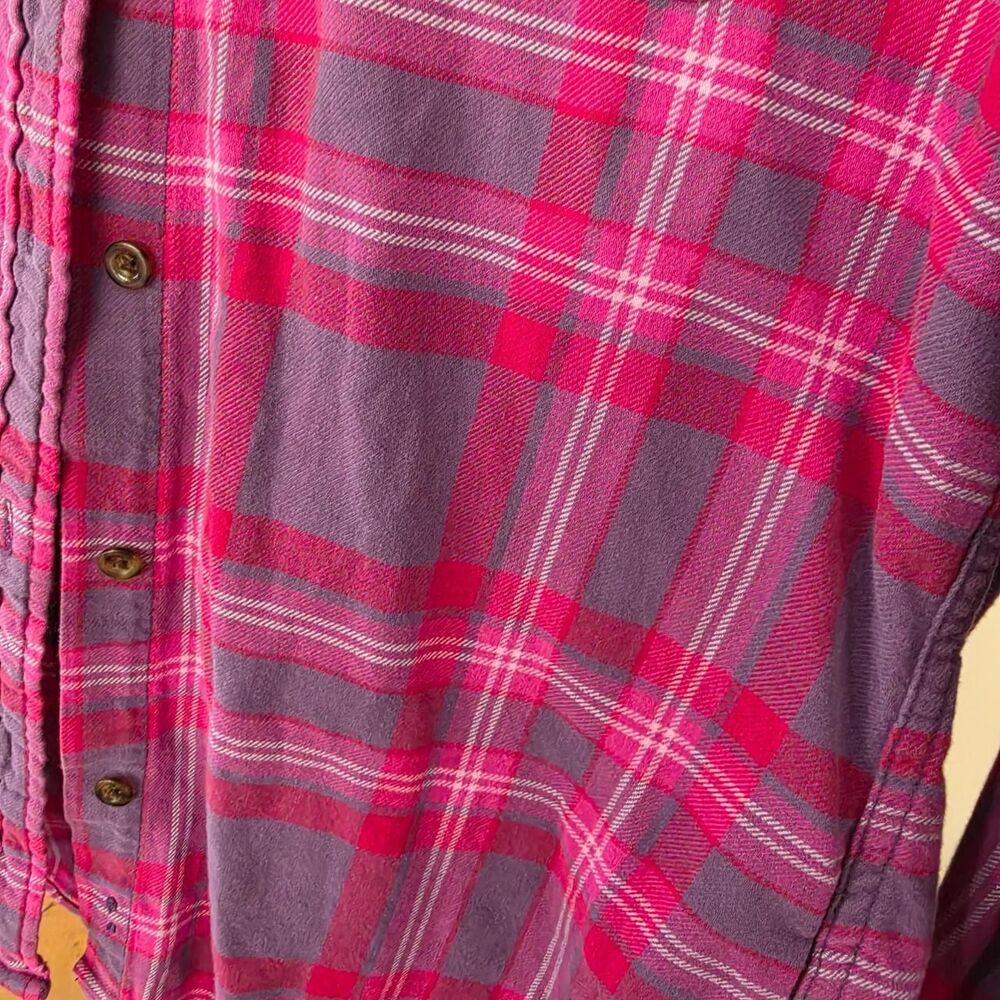 Vintage American Eagle Plaid Shirt - Picture 5 of 8